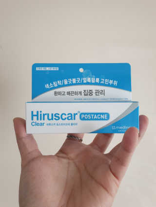 히루스카 포스트아크네 클리어 — 5점을 준 리뷰어가 2020년 12월 올린 사용 사진
