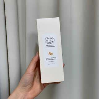 쥬스 투 클렌즈 그레인 수 클렌징 오일 — 4점을 준 리뷰어가 2020년 4월 올린 사용 사진