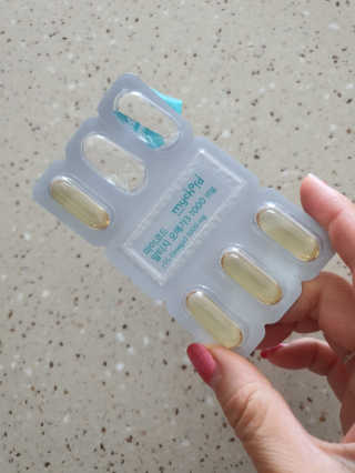 JW중외제약 마이코드 알티지 오메가3 1000 mg — 5점을 준 리뷰어가 2020년 8월 올린 사용 사진