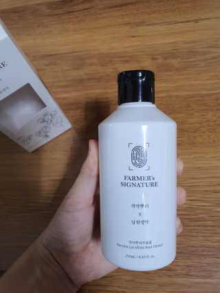 파머스시그니처 어성초, 작약뿌리, 흑미 추출물 3종 — 5점을 준 리뷰어가 2020년 9월 올린 사용 사진