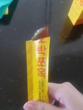 조은약초 국산 늙은 호박즙 호박쪼옥 젤리 20g x 15포 — 5점을 준 리뷰어가 2020년 7월 올린 사용 사진