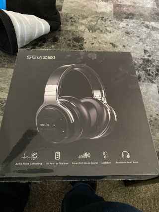 SEVIZ Bluetooth Headphones 10 3color — 5점을 준 리뷰어가 2020년 4월 올린 사용 사진
