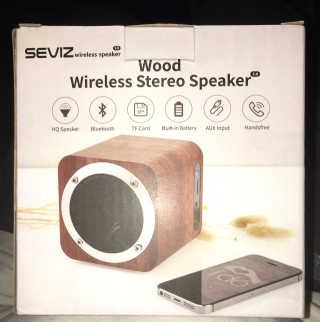 SEVIZ MINI10W 레트로 블루투스 스피커 — 5점을 준 리뷰어가 2020년 9월 올린 사용 사진