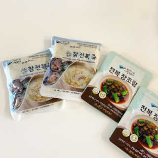 바다는다웰빙이다 완도사랑 전복죽 250g - 2팩 + 전복장조림 2팩 — 5점을 준 리뷰어가 2020년 8월 올린 사용 사진