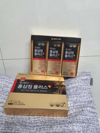 서울약사신협_투데이홍삼정플러스스틱_10g x 30포 — 5점을 준 리뷰어가 2020년 12월 올린 사용 사진