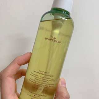스킨큐어 산다화 순한 클렌징 동백 오일 200ml — 5점을 준 리뷰어가 2020년 4월 올린 사용 사진