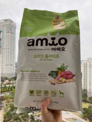 [풀무원 아미오] 오리진 올라이프 1.2kg — 5점을 준 리뷰어가 2020년 10월 올린 사용 사진