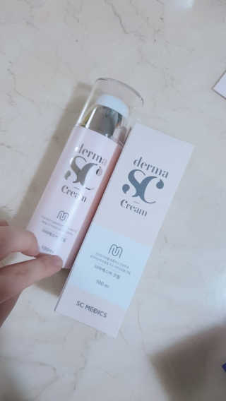 derma SC-Cream 더마에스씨 크림 100ml — 5점을 준 리뷰어가 2020년 4월 올린 사용 사진