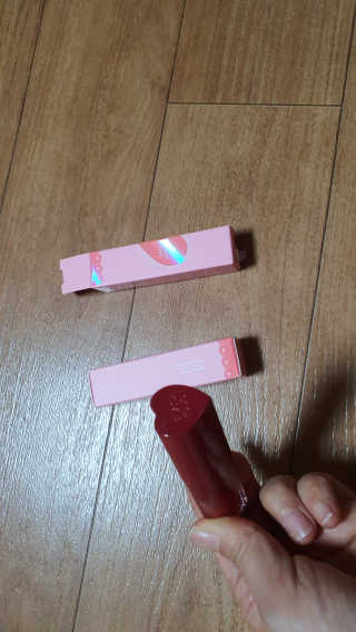 [블랙루즈] 컬러 락 하트 틴트 1+1 — 4.5점을 준 리뷰어가 2020년 7월 올린 사용 사진
