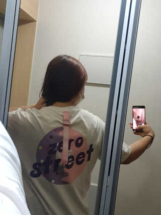 제로스트릿 ZERO STREET - BACK DONUT T-SHIRT 7 COLOR — 4점을 준 리뷰어가 2020년 7월 올린 사용 사진