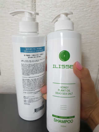 일리세이 허니 샴푸 500ml + 허니 바디워시 500ml 세트 — 5점을 준 리뷰어가 2020년 4월 올린 사용 사진