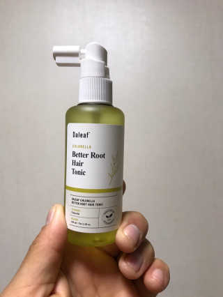 달리프 클로렐라 베러 루트 헤어토닉 100ml — 5점을 준 리뷰어가 2020년 11월 올린 사용 사진