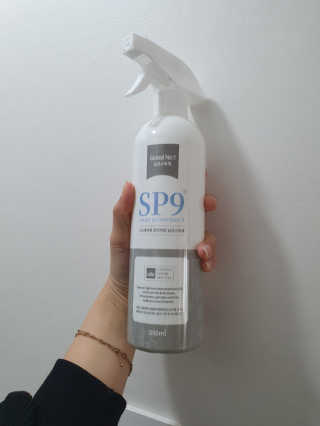 SP9 스프레이형 프리미엄 살균소독제 500ml+100ml — 5점을 준 리뷰어가 2020년 11월 올린 사용 사진