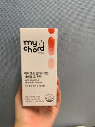 JW중외제약 마이코드 멀티비타민미네랄 포 우먼 — 5점을 준 리뷰어가 2020년 9월 올린 사용 사진
