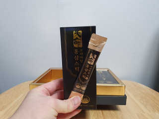 헬스업_천명진프리미엄홍삼스틱_10ml x 30포 — 5점을 준 리뷰어가 2020년 11월 올린 사용 사진