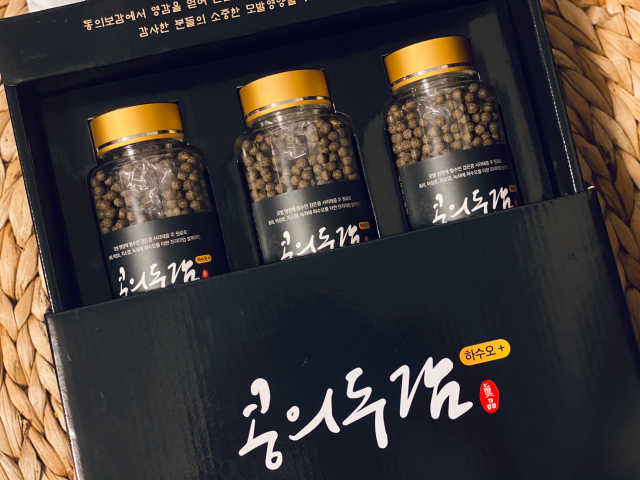 검은콩 서리태환 콩의두감 하수오+ 3팩세트 리뷰 사진