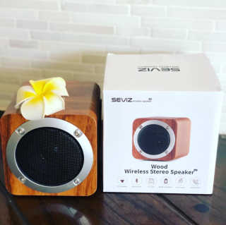 SEVIZ MINI10W 레트로 블루투스 스피커 — 5점을 준 리뷰어가 2020년 8월 올린 사용 사진