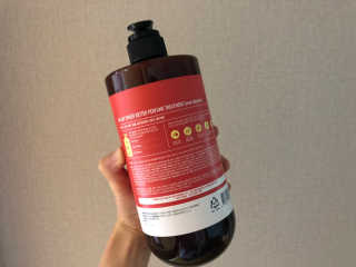 달리프 진저 베러퍼퓸 트리트먼트 1000ml 향 5종 — 5점을 준 리뷰어가 2020년 6월 올린 사용 사진