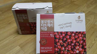 자연에온 몽모랑시 타트체리 착즙 100mL 10개입 2BOX — 5점을 준 리뷰어가 2020년 10월 올린 사용 사진