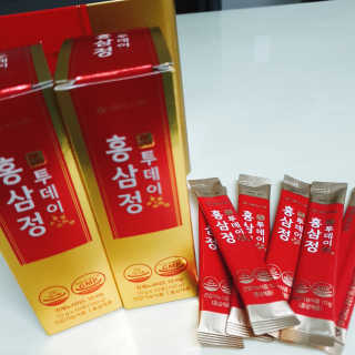 서울약사신협_투데이홍삼정_틴케이스_10g x 30포 — 5점을 준 리뷰어가 2020년 7월 올린 사용 사진