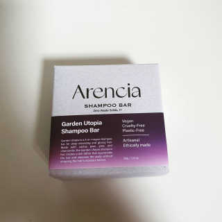 Arencia 아렌시아 가든 유토피아 2-in-1 샴푸바 — 5점을 준 리뷰어가 2020년 12월 올린 사용 사진