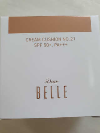 디어벨르 크림쿠션 DEAR BELLE CREAM COUSION — 5점을 준 리뷰어가 2020년 9월 올린 사용 사진