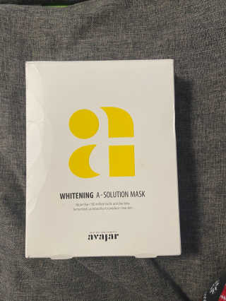 Avajar A-Solution 마스크 — 5점을 준 리뷰어가 2020년 12월 올린 사용 사진
