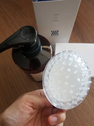 에이처드 유산균 탈모 샴푸 500ml — 4점을 준 리뷰어가 2020년 10월 올린 사용 사진