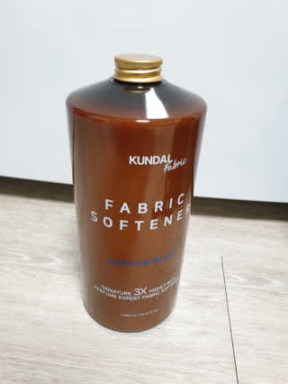 쿤달 시그니처 3배 초고농축 섬유유연제 1580ml — 5점을 준 리뷰어가 2020년 10월 올린 사용 사진