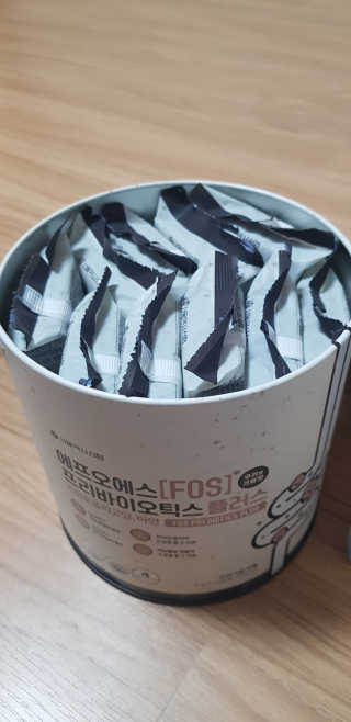 서울약사신협_FOS프리바이오틱스플러스쿠앤크_5gX100포 — 5점을 준 리뷰어가 2020년 5월 올린 사용 사진