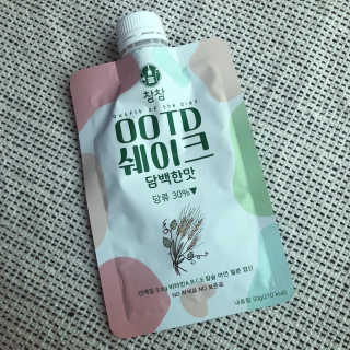[꾸콤] 참참 OOTD쉐이크 담백한 일주일세트 50g x 5 — 5점을 준 리뷰어가 2020년 9월 올린 사용 사진