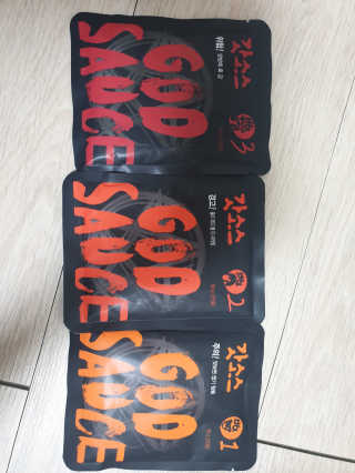 갓소스 만능양념소스 60gx4팩 1,2,3단계샘플러60gx3팩 — 4점을 준 리뷰어가 2020년 7월 올린 사용 사진