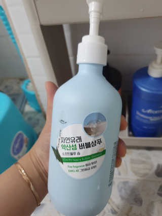 멈칫 향기좋은 약산성 샴푸, 단백질 퀵트리트먼트 택1 — 5점을 준 리뷰어가 2020년 7월 올린 사용 사진