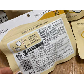 [꾸콤] 참참 전통 찹쌀 누룽지 일주일세트 60g x 5 — 5점을 준 리뷰어가 2020년 10월 올린 사용 사진