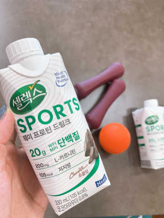 셀렉스스포츠 셀렉스 스포츠 드링크 초콜릿 _ 330ml x 12팩 — 5점을 준 리뷰어가 2020년 10월 올린 사용 사진