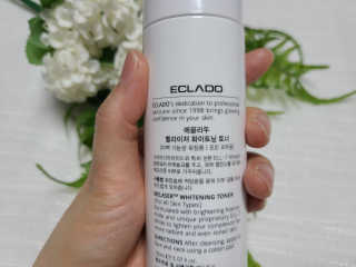 ECLADO 에끌라두 멜라이져 화이트닝 토너 — 5점을 준 리뷰어가 2020년 10월 올린 사용 사진