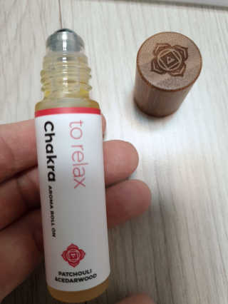 무니스튜디오 차크라 아로마 롤온 7종 10ml — 4점을 준 리뷰어가 2020년 5월 올린 사용 사진