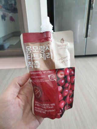 자연에온 몽모랑시 타트체리 착즙 100mL 10개입 2BOX — 5점을 준 리뷰어가 2020년 10월 올린 사용 사진