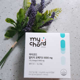 JW중외제약 마이코드 알티지 오메가3 1000 mg — 5점을 준 리뷰어가 2020년 7월 올린 사용 사진
