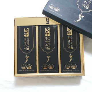 헬스업_천명진프리미엄홍삼스틱_10ml x 30포 — 5점을 준 리뷰어가 2020년 8월 올린 사용 사진
