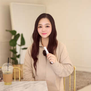 모즈헤어 휴대용 미니 고데기 — 5점을 준 리뷰어가 2020년 10월 올린 사용 사진