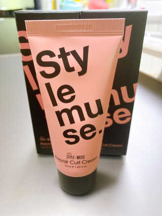 ATS스타일 뮤즈 ATS 스타일 뮤즈 리페어 컬 크림 50ml X 2EA — 4.5점을 준 리뷰어가 2020년 10월 올린 사용 사진