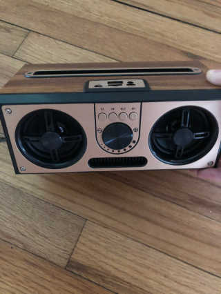 SEVIZ RETRO20W 레트로 블루투스 스피커 — 5점을 준 리뷰어가 2020년 6월 올린 사용 사진