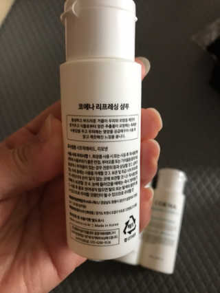 코에나샴푸 자연유래 식물성 코에나 샴푸 50ml — 5점을 준 리뷰어가 2020년 4월 올린 사용 사진