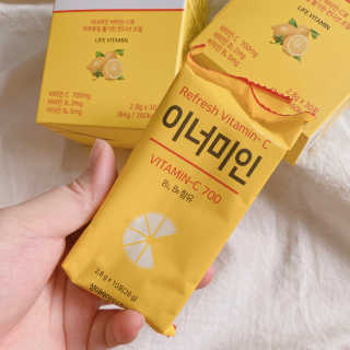 이너미인 VITAMIN-C 700 — 4점을 준 리뷰어가 2020년 9월 올린 사용 사진
