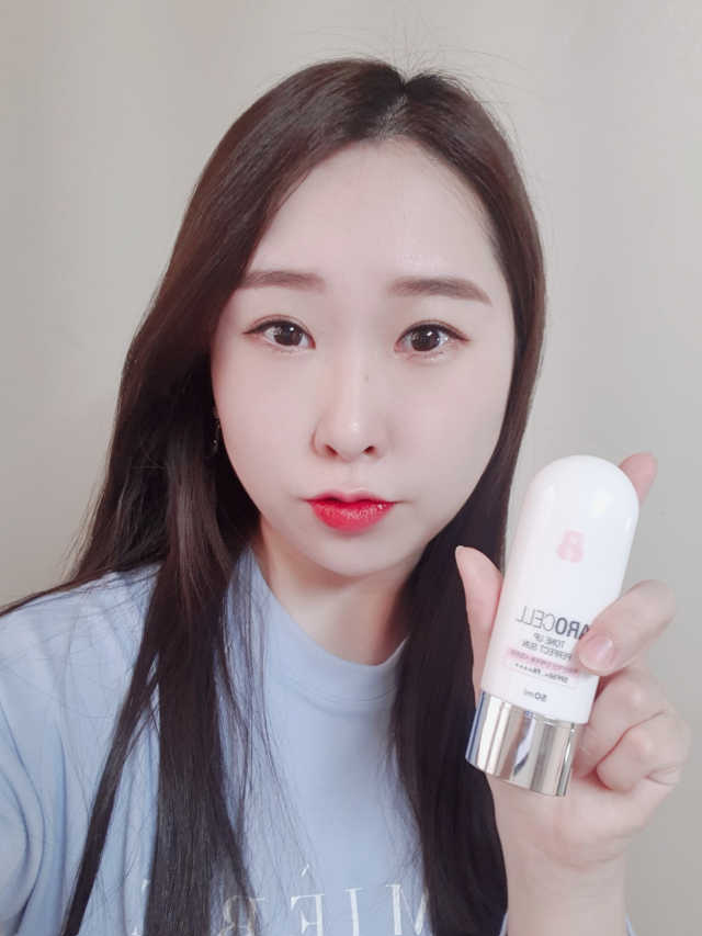 [아로셀] 톤업퍼펙트선 SPF50+ PA++++ 리뷰 사진