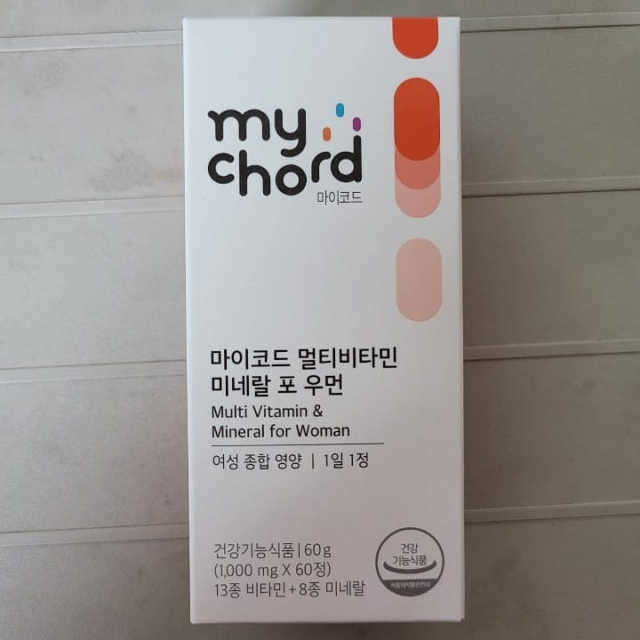 마이코드 멀티비타민미네랄 포 우먼 리뷰 사진