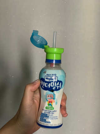 남양유업 [ 아인슈타인 ] 머리가 마시는 아인슈타인 킨더밀쉬 — 5점을 준 리뷰어가 2020년 7월 올린 사용 사진
