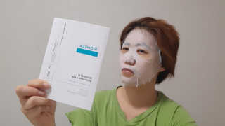바이오믹 BIOMEEK SENSIMETIC SOOTHING MASK.S — 5점을 준 리뷰어가 2020년 7월 올린 사용 사진