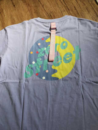제로스트릿 ZERO STREET - BACK DONUT T-SHIRT 7 COLOR — 5점을 준 리뷰어가 2020년 7월 올린 사용 사진